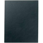 Prat Modebook 149 Spiral Book - Black, 9.5 X 12.5