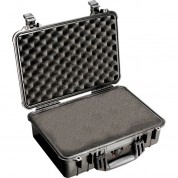 Pelican 1500 Case With Foam - Black