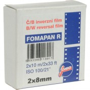 Foma Fomapan R100 Black And White Film 8mm Reel