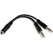 Startech 3.5mm Trrs To Dual 3.5mm Trs Y Cable