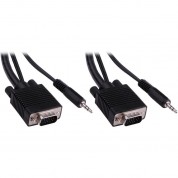 Pearstone 15' Vga Male To Male Cable With Audio