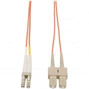 Camplex Duplex Lc To Sc Multimode Fiber Patch Cable 3.28'