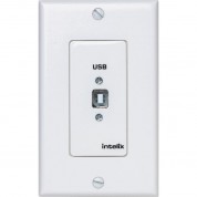 Intelix Usb-wp-h-w Usb Twisted Pair Wall Plate Extender