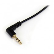 Startech 3.5mm Trs Right-angle To Straight Male Cable