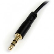 Startech 3.5mm Trs Right-angle To Straight Male Cable