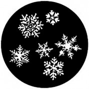 Rosco Steel Gobo #7772 Snowflakes Size A