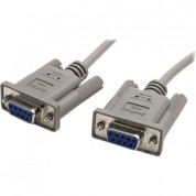 Startech 10' Db9 Rs232 Null Modem Cable - Female To Female