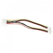 Molex To Dual Floppy Power Splitter Y-cable