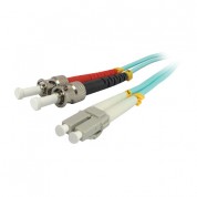 10gb Lc/st Duplex Multimode Fiber Patch Cable 65.6'