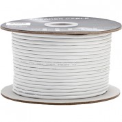 Cmple 14 Awg Cl2 Rated Speaker Cable 250' White