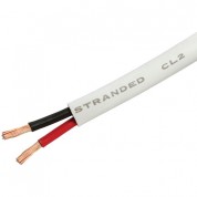 Cmple 14 Awg Cl2 Rated Speaker Cable 250' White