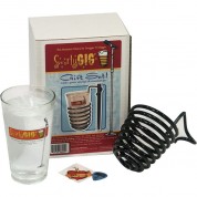 Swirlygig Black Drink Holder Gift Set