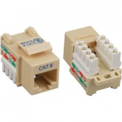 Tera Grand Cat6 Keystone Jack - Ivory