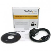 Startech Usb To Rs232 Male Adapter Cable 6'