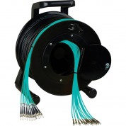 Camplex Om3 4-ch Multimode Tactical Fiber St Cable Reel