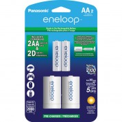 Panasonic Eneloop Aa Rechargeable Batteries Pack Of 2