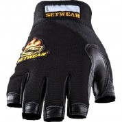 Setwear Leather Fingerless Gloves - X-small