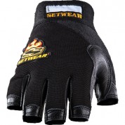 Setwear Leather Fingerless Gloves - X-large