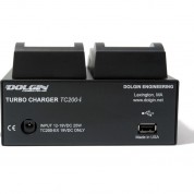 Dolgin Tc200-i Dual Slot Charger For Canon Lp-e6 Batteries