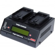 Dolgin Tc200-i Dual Slot Charger For Canon Lp-e6 Batteries