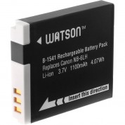 Watson Nb-6lh 3.7v Lithium-ion Battery Pack 1100mah