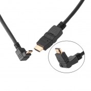 High-speed Mini-hdmi To Swiveling Hdmi Cable 1.5'