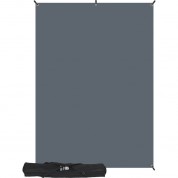 Westcott X-drop Kit 5x7' Neutral Gray Backdrop