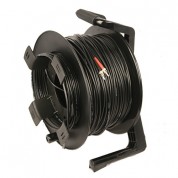 Duratac Armored Tactical Fiber Cable & Reel 250'