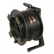 Duratac Armored Tactical Fiber Cable & Reel 250'