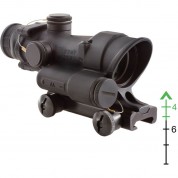 Trijicon 4x32 Acog Led Riflescope - Matte Black