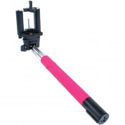 Dot Line Bluetooth Selfie Extension - Hot Pink