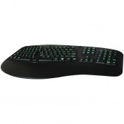 Adesso Tru-form 150 Ergonomic Keyboard Black