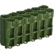 Storacell 12 Aa Battery Caddy - Military Green