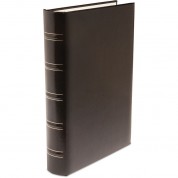 Leather Padded S-series Album - Black Acadian Grain