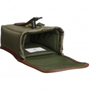 Billingham Avea 5 Pouch - Sage Fibrenyte & Leather Trim