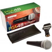 Shure Pga48 Dynamic Vocal Microphone - No Cable