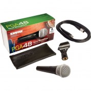 Shure Pga48 Dynamic Vocal Microphone With Xlr Cable