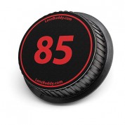 Lenzbuddy 85mm Rear Lens Cap - Black & Red