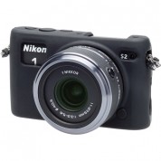 Easycover Silicone Case For Nikon 1 S2 - Black