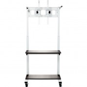 Luxor Clcd Adjustable Flat Panel Tv Cart