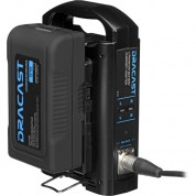 Dracast 90wh V-mount Battery & Charger Bundle