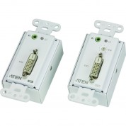 Aten Ve606 Dvi Over Cat5 Extender Wall Plate