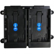 Tvlogic Dual Battery Bracket For Canon Lp-e6