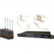 Nady Uhf 4 Headset Wireless System