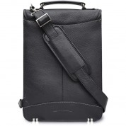 Leather Laptop Briefcase Computer Bag