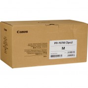 Canon Pfi-707m Magenta Ink Cartridge 700ml 3-pack