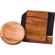 Soft Shutter Release & Hot Shoe Cover Set - Wild Olive Wood