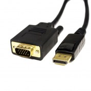 Tera Grand 6' Displayport To Vga Cable, Black