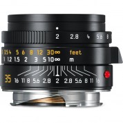 Leica Summicron-m 35mm F/2 Asph Lens Black