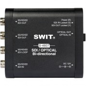 Swit Sdi Optical Fiber Converter Bi-directional Portable